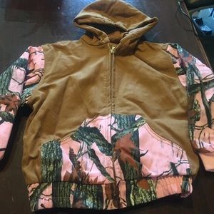 Girls Camouflage Jacket